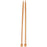ChiaoGoo Single Point 9 inch (23cm) Bamboo Dark Patina Knitting Needle Size US 7 (4.5mm) 1031-7