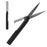 BambooMN Penblade Portable Pen-Style Pocket Seam Ripper Travel Scissors - Charcoal - 1 Pair