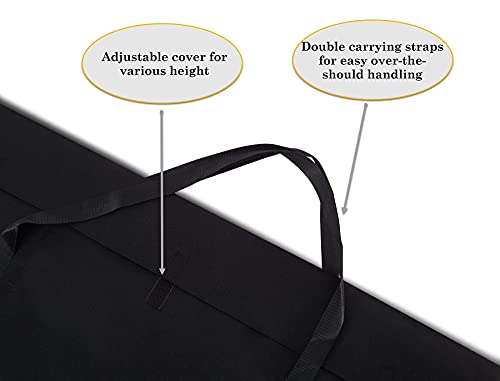 Dining Table extension leaf storage bag protection cover for easy moving transportation adjustable size for picture frame art craft storage bag durable protector by VieGreenleaf