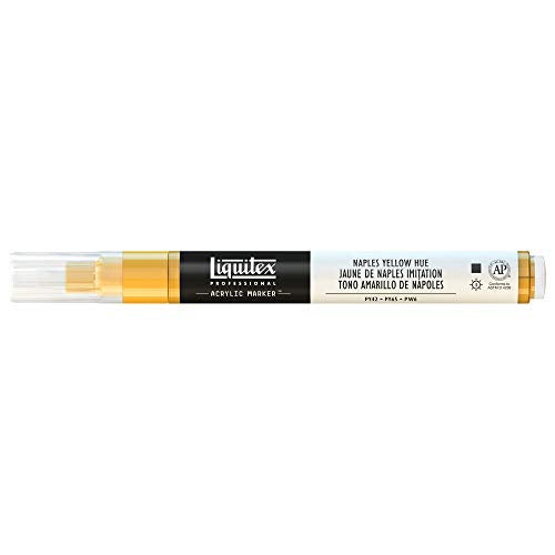 Liquitex Professional Fine Paint Marker, 8mm, Naples Yellow Hue