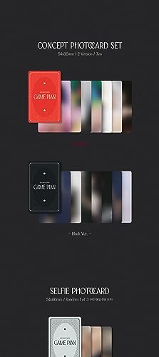 Jeon Somi GAME PLAN EP Album NEMO RED Version Case+7p Concept PhotoCard+1p Selfie PhotoCard+1p QR Card+1ea Paper Ornament+Tracking Sealed