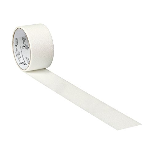 Duck Brand Glitter Crafting Tape, 1.88-Inch x 5-Yard Roll, White (284649)