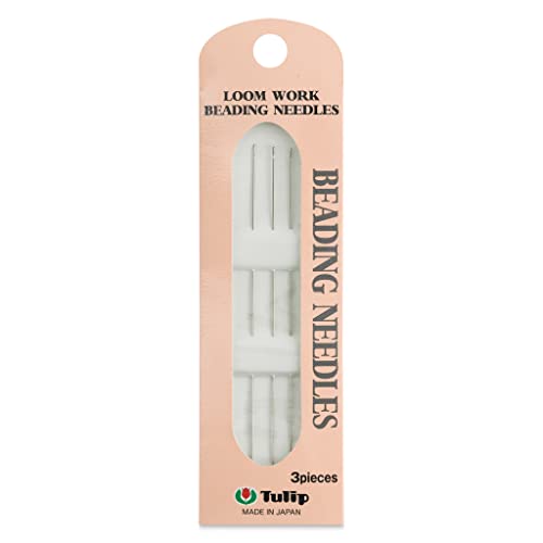 TULIP Loom Work Beading Needles 90x0.5mm - 3 Needles