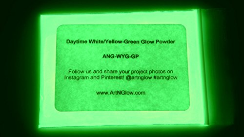 Neutral Green Glow In The Dark Powder (1 Ounce/30 Grams) - 10+ Colors Available