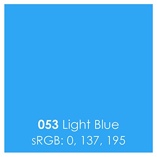 Oracal 651 Glossy Permanent Vinyl 12 Inch x 6 Feet - Light Blue