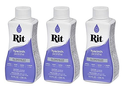 Rit Dye (3-Pack) Liquid 8 Ounce Hyacinth 8-8410