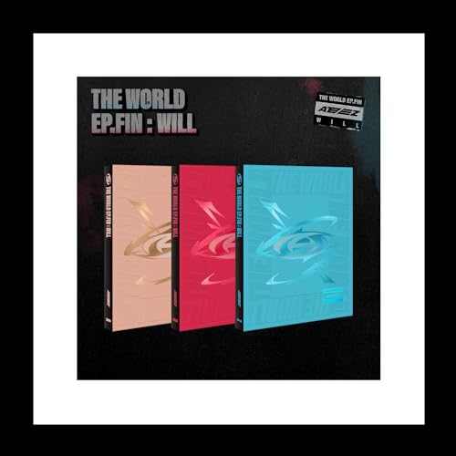 ATEEZ The World EP.FIN : Will 2nd Album CD+Photobook+Sticker+Photocard+Tracking Sealed (Standard Set(A+D+Z))