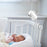 Aobelieve Flexible Mount for Infant Optics DXR-8 and DXR-8 Pro Baby Monitor, White