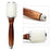 QWORK 8inch Leather Carving Hammer, DIY Leathercraft Mallet with Nylon Straight Head Wood Handle, Sew Leather Cowhide Tool Kit