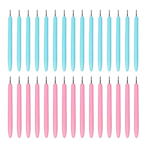 30 PCS Paper Quilling Slotted Tool, Slotted Tools Quilling DIY Tools