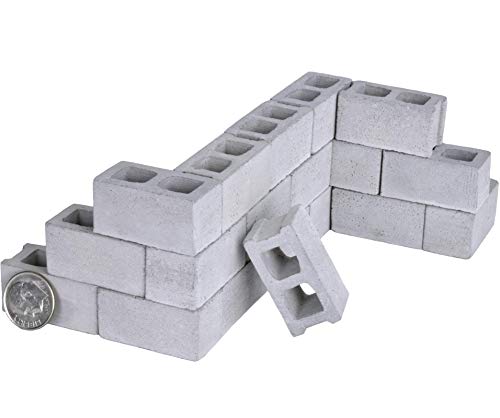 Acacia Grove Miniature Cinder Block Mold, Silicone Rubber (1:12 Scale)