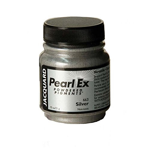 Jacquard Pearl Ex Pigment .75 Oz Silver