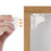 Child Safety Magnetic Cabinet Locks - vmaisi 4 Pack Adhesive Baby Proofing Cabinets & Drawers Latches