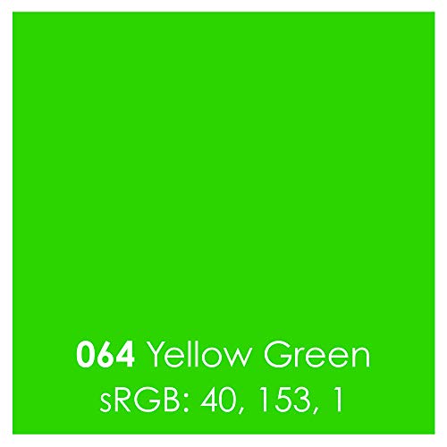 Oracal 651 Glossy Permanent Vinyl 12 Inch x 6 Feet - Yellow Green