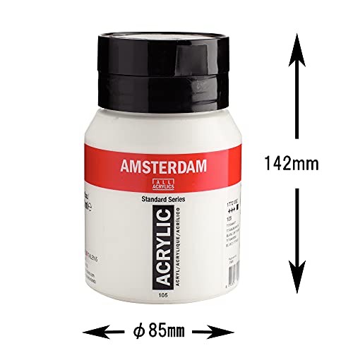 Amsterdam Acrylic 500Ml Titanium White