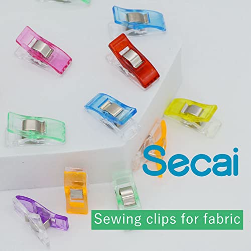 Secai Sewing Clips for Crafting and Quilting,Pack of 30PCS Clips for Sewing Supplies