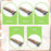 Tinlade 10 Pcs G10 Spacer Sheets 6.3 x 2 x 0.04 Inch G10 Knife Handle Material Knife Handle Liners for Knife Scales Slabs Making Supplies, 5 Colors