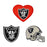 LIDEV 3Pcs Rugby Fans' Favorite Team Logo, Helmet Logo and Heart Logo Embroidery Patches DIY Motif Iron On Or Sew On Patches Appliques for Jeans Jackets Clothes Backpacks