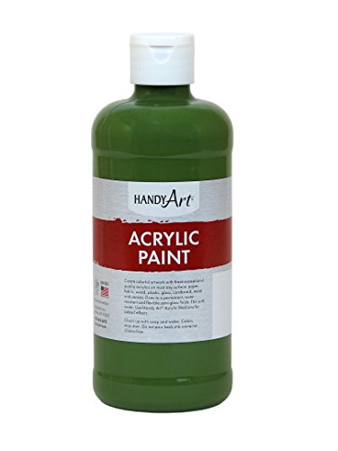 Handy Art Student Acrylic Paint 16 ounce, Green Oxide