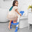Potty Training Seat with Step Stool Ladder,SKYROKU Potty Training Toilet for Kids Boys Girls Toddlers-Comfortable Safe Potty Seat with Anti-Slip Pads Ladder (Navy Blue)
