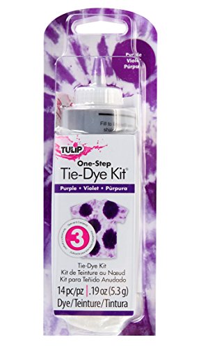 Tulip One-Step Tie-Dye Kit Tulip Fabric Dye Open Stock 21545 Fdy Opstk Purple 3/36, As Detailed