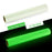 Viewmoi Glow in Dark Heat Transfer Vinyl Luminous HTV Neon, 10 Inch by 5 Feet Luminous PU HTV Vinyl Bundle Rolls for T-Shirt (White to Green Light)