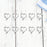 10pcs Alloy Lobster Clasp Charms Heart Shape DIY Jewelry Making Accessory Lobster Clasp,Heart Keychains for Necklace Bracelet (Silver)