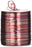 PRÄSENT Morex Ribbon Pearl Raffia Fabric Ribbon Spool, 55-Yard, Burgundy,138-619