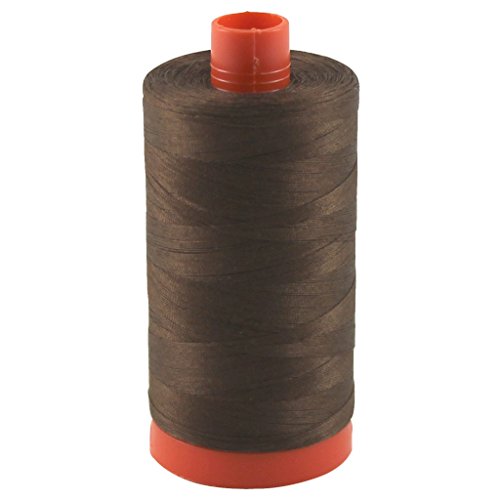 Aurifil Thread 2360 CHOCOLATE Cotton Mako 50wt Large Spool 1300m