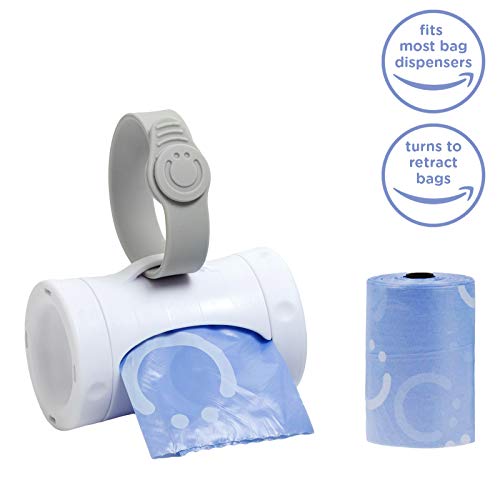 Ubbi On The Go Waste Disposal Bags Refills Value Pack, Lavender Scented, 12 Roll Refills, Baby On The Go Essentials
