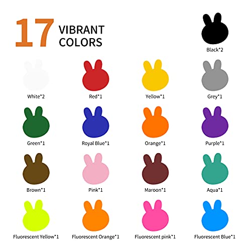 Airabbit HTV Heat Transfer Vinyl Bundle 12"x10" Multi-Color Iron on Vinyl Sheets for T Shirts Tops DIY - Easy to Weed&Cut Multi-Color Pack HTV Vinyl for Cricut Silhouette Cameo 4 (20 Pack)