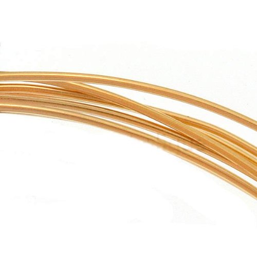 Beadaholique 14K Gold Filled Wire 22 Gauge Round Half Hard (5 Feet)