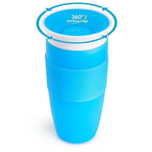 Munchkin Miracle 360 Sippy Cup, Blue, 14 Ounce, 1 Count (Pack of 1)