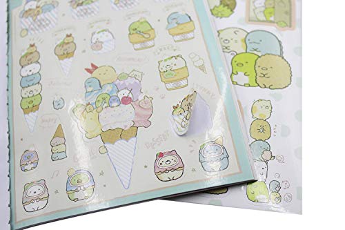 ANKOMINA 2 Pack 670 Pieces Cute Cartoon Animals Washi Stickers Book for Albums Diary Calendar Decoration Scarpbook Planner Journal Kids DIY Toy Korean Stationery