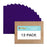 Purple HTV Heat Transfer Vinyl Bundle: 13 Pack 12" x 10" Purple Iron on Vinyl for T-Shirt, Purple Heat Transfer Vinyl for Cricut, Silhouette Cameo or Heat Press Machine