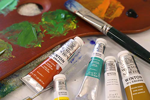 Winsor & Newton Winton Oil Color Paint, Studio Set, 10 x 37ml Tubes