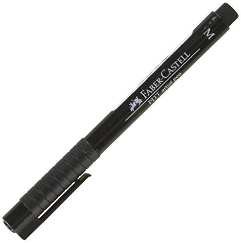 Faber-Castell A.W USA Black, Pitt Artist Pen, 0.7 millimeters