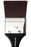 da Vinci Oil & Acrylic Series 5040 Top Acryl Paint Brush, Flat Mottler Red/Brown Synthetic with Plainwood Handle, Size 50