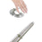 Holyangtech Ring Sizer Measurement Finger Ring Gauge Measurer/Mandrel Silver Finger Sizer Ruler Finger Sizing Tools US Sizes 0-13 (Metal Ring Sizer Kits)