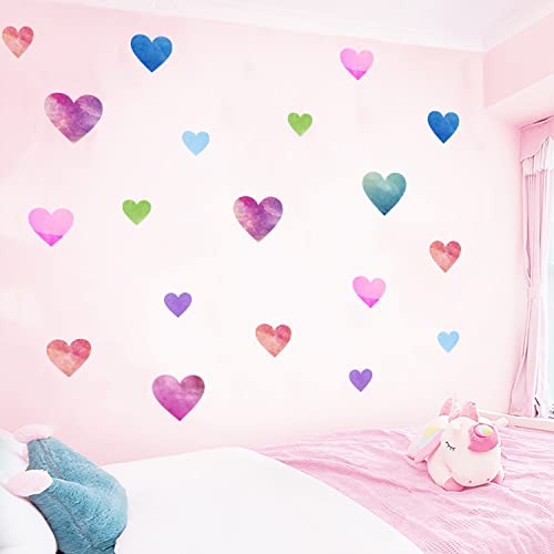11 Pieces Heart Stencil, Reusable Heart Stencil Template Plastic Stencils for Painting on Wood Wall Home Decor DIY Crafts