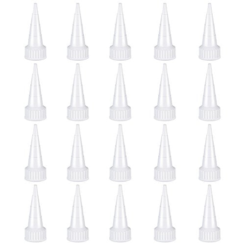 20 Pack e6000 Snip Tip Applicator Tips Cap for E6000 Craft Glue 3.7 Ounce Adhesive Tubes