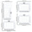 4Pcs Letter Envelope Addressing Stencil, Envelope Addressing Guide Stencil Templates, Great for Sending Thank You Cards, Wedding Invitations, Party Invitations(4 Style)