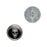 Human Skull - Front View Metal Craft Sewing Novelty Buttons - Set of 4