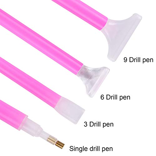 8 Packs 5D Diamond Art Painting Embroidery Art Pen Tool for DIY Crafts Making