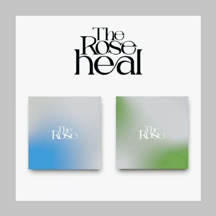 The Rose HEAL Standard Album CD+Polaroid photocard+Sticker sheet+Tracking (SET(~BLUE+-GREEN))