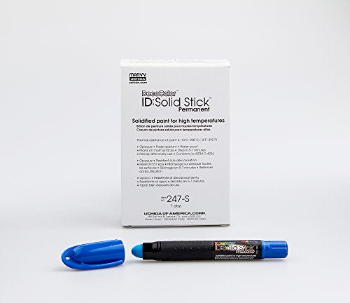 Marvy Uchida Decocolor ID: Solid Stick Paint Markers blue