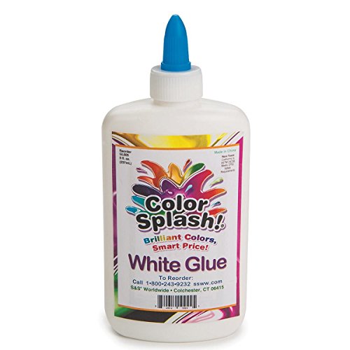 S&S Worldwide Color Splash White Glue, 8 oz.