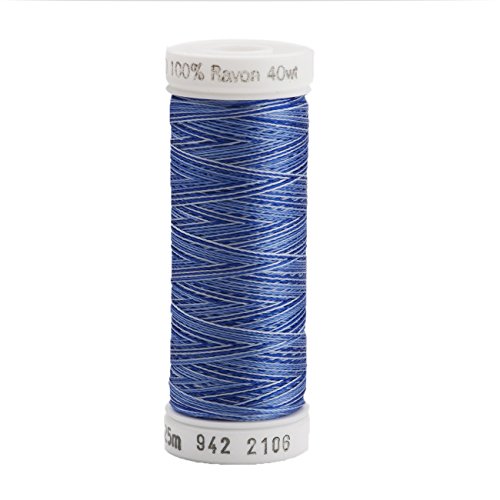 Sulky Rayon Thread for Sewing, 250-Yard, Vari Blue
