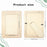 RYKOMO 6PCS DIY Wood Picture Frames, Unfinished Solid Wood Photo Picture Frames 7.5 x 5.5 Inch Christmas Standing Wooden Frames for Crafts Wood, DIY Painting, Arts Projects, Decorate