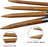 Mdoker Bamboo Circular Knitting Needle Size 15 16 Inch Circular Knitting Needles for Handmade Knitting DIY and Any Weaven Yarn Projects(US Size 15,10mm)